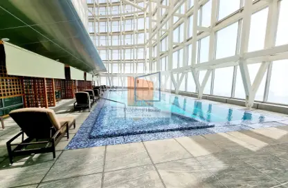 Pool image for: Apartment - 4 Bedrooms - 5 Bathrooms for rent in Landmark Tower - Corniche Road - Abu Dhabi, Image 1