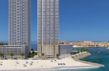 Apartment - 1 Bedroom - 1 Bathroom for sale in Beachgate by Address - EMAAR Beachfront - Dubai Harbour - Dubai