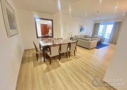 Living / Dining Room image for: Apartment - 3 bedrooms - 3 bathrooms for rent in Delta Hotels By Marriott Jumeirah Beach - Jumeirah Beach Residence - Dubai, Image 1