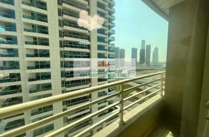 شقة - غرفة نوم - 1 حمام للايجار في برج مانشستر - دبي مارينا - دبي