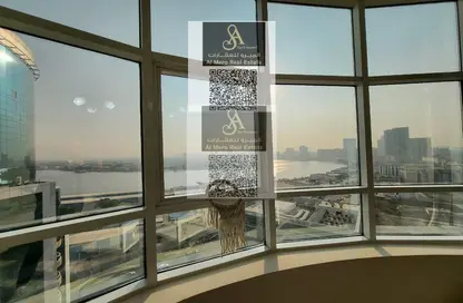 شقة - غرفة نوم - 2 حمامات للبيع في أورينت تاور 2 - أورينت تاور - البستان - عجمان