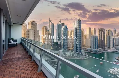 Apartment - 2 Bedrooms - 3 Bathrooms for sale in Silverene Tower A - Silverene - Dubai Marina - Dubai