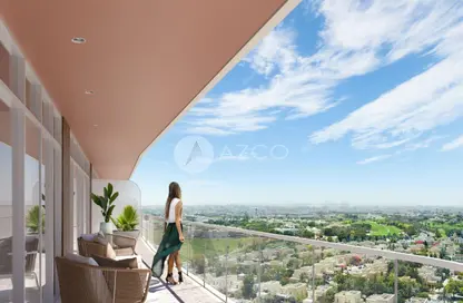 Balcony image for: Apartment - 2 Bedrooms - 3 Bathrooms for sale in The Golf Residence - Dubai Hills Estate - Dubai, Image 1