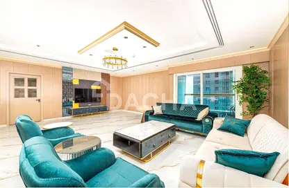 Apartment - 4 Bedrooms - 6 Bathrooms for rent in Elite Residence - Dubai Marina - Dubai