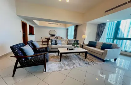 Apartment - 2 Bedrooms - 4 Bathrooms for rent in Capital Plaza Tower B - Capital Plaza - Corniche Road - Abu Dhabi