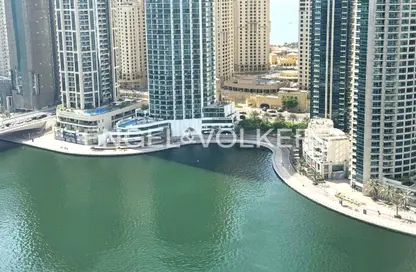 شقة - 2 غرف نوم - 2 حمامات للبيع في برج الزمان والمكان - دبي مارينا - دبي