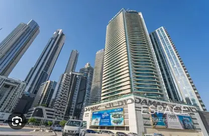 شقة - غرفة نوم - 1 حمام للايجار في برج أبر كريست - دبي وسط المدينة - دبي
