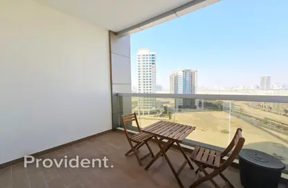 Apartment - Studio - 1 Bathroom for rent in Hera Tower - Dubai Sports City - Dubai