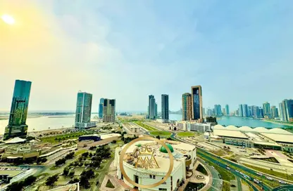 شقة - 3 غرف نوم - 3 حمامات للايجار في برج الممزر - الممزر - الشارقة - الشارقة