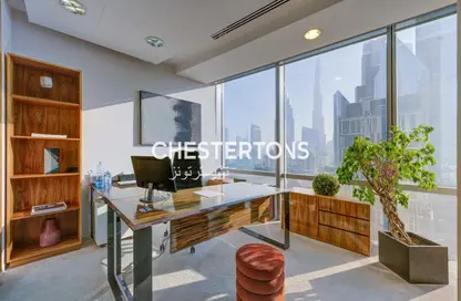 Office Space - Studio - 2 Bathrooms for rent in South Tower - Emirates Financial Towers - DIFC - Dubai