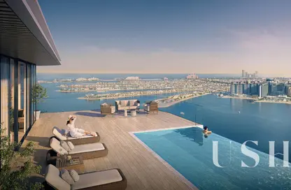 Penthouse - 4 Bedrooms - 6 Bathrooms for sale in Seapoint - EMAAR Beachfront - Dubai Harbour - Dubai
