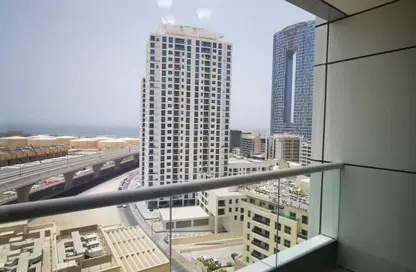 شقة - 2 غرف نوم - 3 حمامات للايجار في برج زين - دبي مارينا - دبي