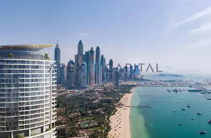 شقة - غرفة نوم - 2 حمامات للبيع في أبراج بالم بيتش 2 - أبراج بالم بيتش - نخلة جميرا - دبي