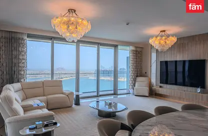 Apartment - 4 Bedrooms - 5 Bathrooms for sale in Beach Isle - EMAAR Beachfront - Dubai Harbour - Dubai