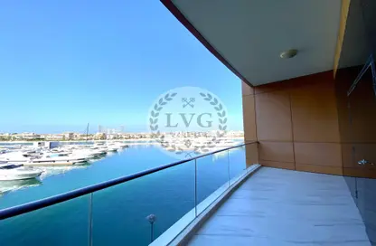 Balcony image for: Apartment - 3 Bedrooms - 4 Bathrooms for sale in Aquamarine - Tiara Residences - Palm Jumeirah - Dubai, Image 1