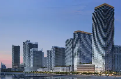Apartment - 2 Bedrooms - 2 Bathrooms for sale in Seapoint - EMAAR Beachfront - Dubai Harbour - Dubai