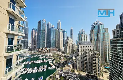Apartment - 2 Bedrooms - 3 Bathrooms for rent in Marina View - Dubai Marina - Dubai