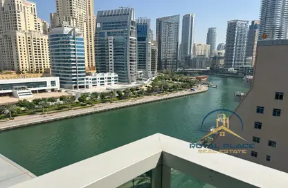 Apartment - 1 Bedroom - 2 Bathrooms for rent in Panoramic Tower - Dubai Marina - Dubai
