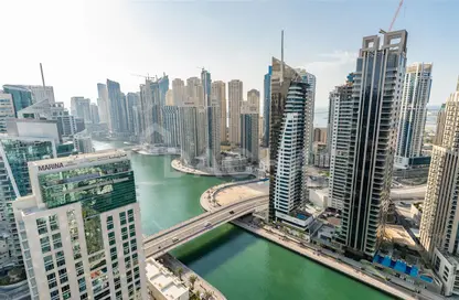 Outdoor Building image for: Apartment - 2 Bedrooms - 3 Bathrooms for sale in Marinascape Oceanic - Trident Marinascape - Dubai Marina - Dubai, Image 1