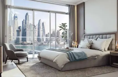 Apartment - 1 Bedroom - 2 Bathrooms for sale in Palace Beach Residence - EMAAR Beachfront - Dubai Harbour - Dubai