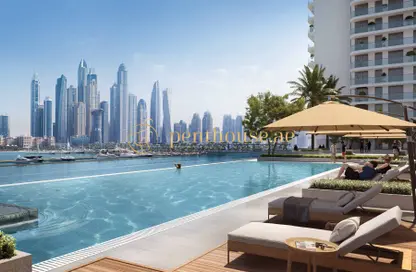 Apartment - 2 Bedrooms - 3 Bathrooms for sale in Palace Beach Residence - EMAAR Beachfront - Dubai Harbour - Dubai