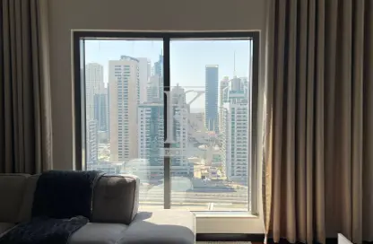 Apartment - 1 Bedroom - 2 Bathrooms for rent in Green Lake Tower 1 - Green Lake Towers - Jumeirah Lake Towers - Dubai