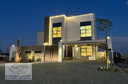 Outdoor Building image for: Villa - 4 Bedrooms - 7 Bathrooms for sale in Al Hleio - Ajman Uptown - Ajman, Image 1