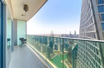 Balcony image for: Apartment - 2 Bedrooms - 2 Bathrooms for rent in Damac Heights - Dubai Marina - Dubai, Image 1