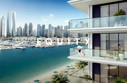 Apartment - 1 Bedroom - 1 Bathroom for sale in Beach Mansion - EMAAR Beachfront - Dubai Harbour - Dubai