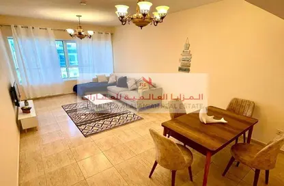 شقة - غرفة نوم - 2 حمامات للايجار في برج منازل 5 - شارع التعاون - التعاون - الشارقة