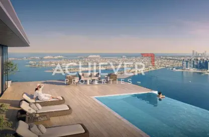 Apartment - 3 Bedrooms - 4 Bathrooms for sale in Seapoint - EMAAR Beachfront - Dubai Harbour - Dubai