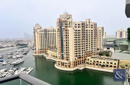Apartment - 3 Bedrooms - 4 Bathrooms for rent in Oceana Caribbean - Oceana - Palm Jumeirah - Dubai