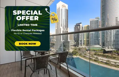 Apartment - 1 Bedroom - 2 Bathrooms for rent in MBL Residence - JLT Cluster K - Jumeirah Lake Towers - Dubai