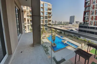 Balcony image for: Apartment - 2 Bedrooms - 2 Bathrooms for sale in Sherena Residence - Majan - Dubai, Image 1