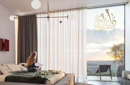Room / Bedroom image for: Apartment - 2 Bedrooms - 3 Bathrooms for sale in Nasma Residences - Aljada - Sharjah, Image 1