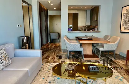 Apartment - 1 Bedroom - 2 Bathrooms for rent in Damac Heights - Dubai Marina - Dubai