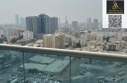 Apartment - 2 Bedrooms - 2 Bathrooms for rent in Oasis Tower - Al Rashidiya 1 - Al Rashidiya - Ajman