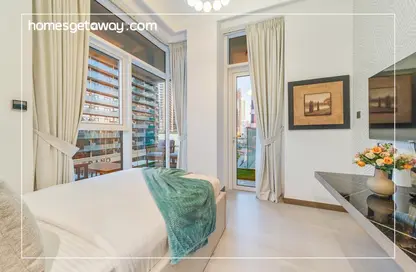 Apartment - Studio - 1 Bathroom for rent in Urban Oasis - Business Bay - Dubai
