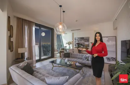 Apartment - 3 Bedrooms - 4 Bathrooms for rent in Burj Vista 2 - Burj Vista - Downtown Dubai - Dubai