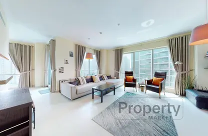 Apartment - 2 Bedrooms - 3 Bathrooms for rent in Delphine Tower - Marina Promenade - Dubai Marina - Dubai