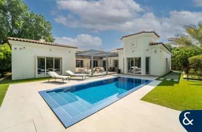Villa - 4 Bedrooms - 5 Bathrooms for sale in Bungalow Area - Green Community Motor City - Motor City - Dubai