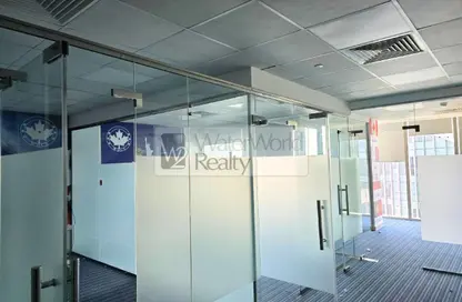 Office Space - Studio - 1 Bathroom for rent in The Prism - Business Bay - Dubai