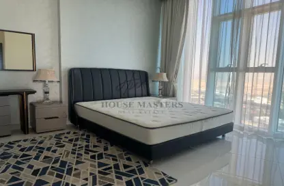 Room / Bedroom image for: Apartment - 2 Bedrooms - 3 Bathrooms for sale in Miraclz Tower by Danube - Arjan - Dubai, Image 1