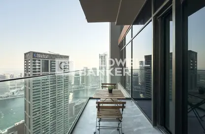 Apartment - Studio - 1 Bathroom for rent in Peninsula One - Peninsula - Business Bay - Dubai