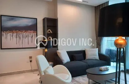 Apartment - 1 Bedroom - 2 Bathrooms for rent in The Paragon by IGO - Business Bay - Dubai