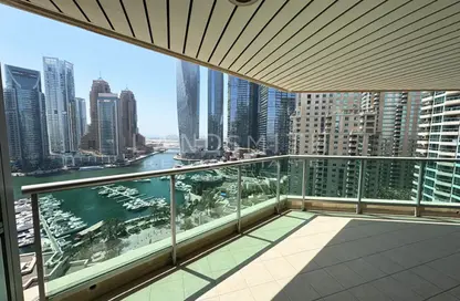 Apartment - 2 Bedrooms - 2 Bathrooms for rent in Al Mesk Tower - Emaar 6 Towers - Dubai Marina - Dubai