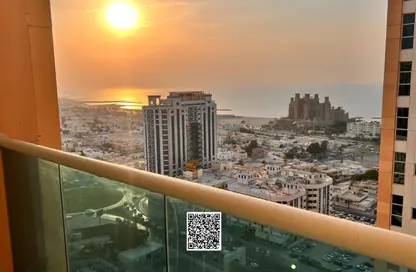 شقة - غرفة نوم - 2 حمامات للبيع في أبراج عجمان وان - الصوان - عجمان