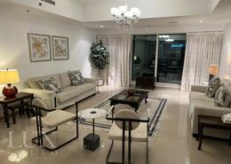 صورةغرفة المعيشة / غرفة الطعام لـ: شقة - 3 غرف نوم - 4 حمامات للكراء في تاج الإمارات - دبي مارينا - دبي, صورة 1