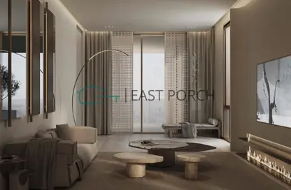 Living Room image for: Apartment - 1 Bedroom - 2 Bathrooms for sale in Keturah Reserve - District 7 - Mohammed Bin Rashid City - Dubai, Image 1