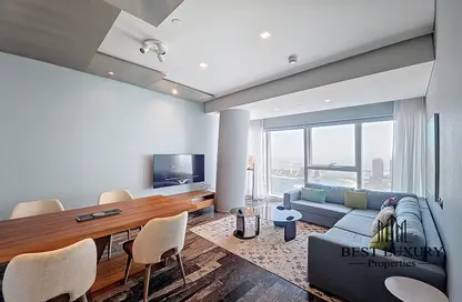 Apartment - 1 Bedroom - 2 Bathrooms for rent in Damac Heights - Dubai Marina - Dubai